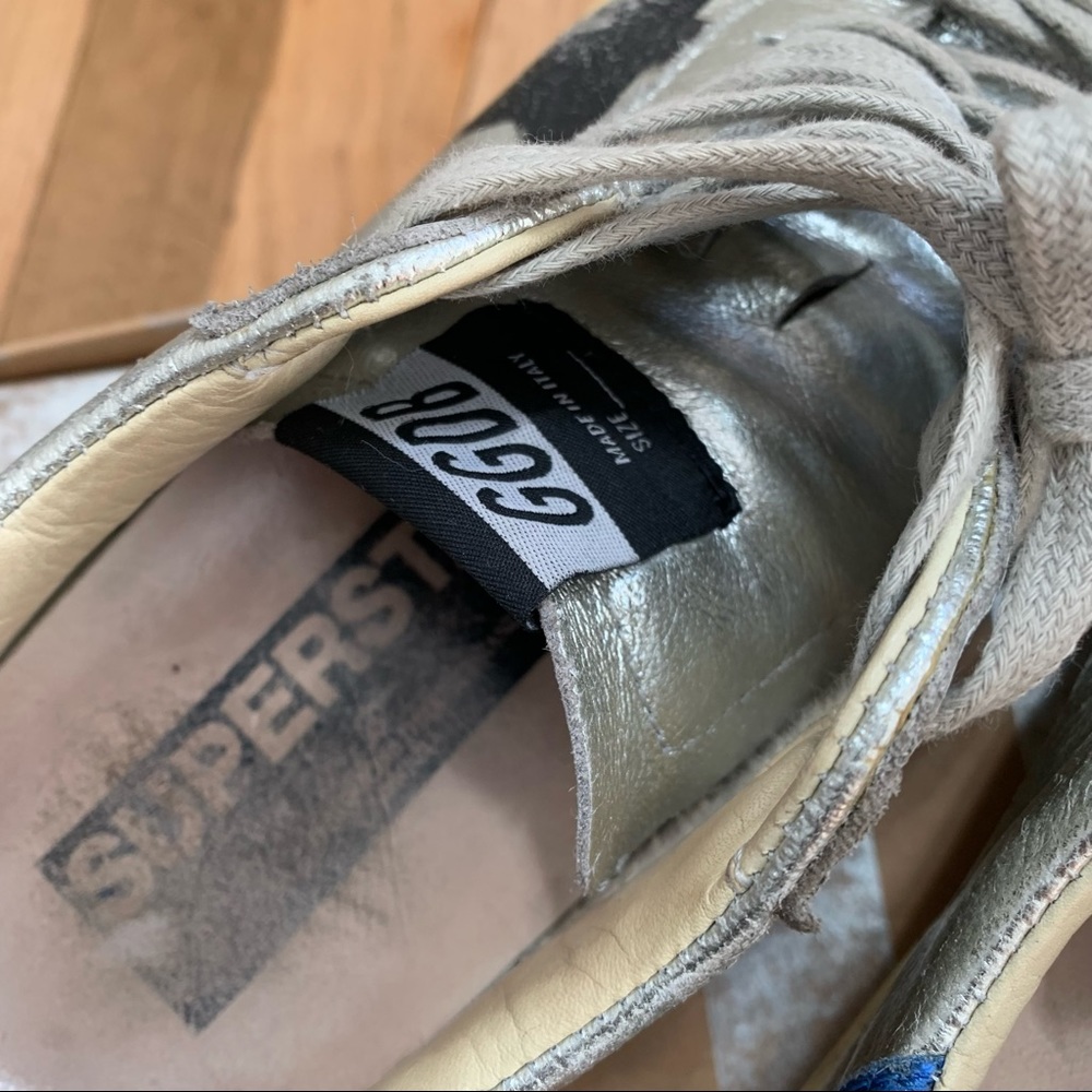 Golden Goose Silver Sneakers - Picture 11 of 11